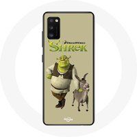 Maniacase Hoesje voor Samsung Galaxy A41 Shrek and the Donkey Film