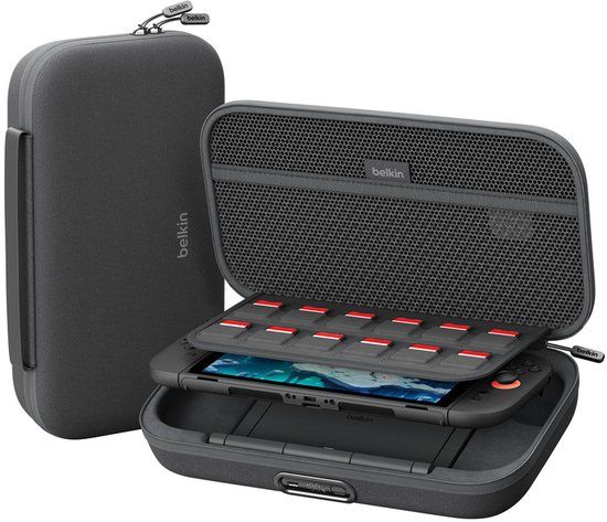 Belkin ENA003HQCH draagbare gameconsole-behuizing Draagtas Nintendo Antraciet