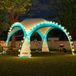 Swing&Harmonie Pavillon d'événements LED 3,6 x 3,6m