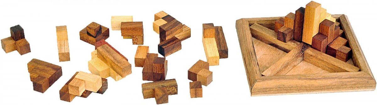 LOGICA GIOCHI logica incas piramide - Hout - 2022