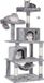 Hoppa! Kattenboom - Multi-Level - Grijs - 60 x 50 x 145 cm
