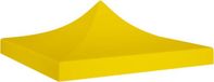 vidaXL Partytentdak 270 g/m² 2x2 m geel