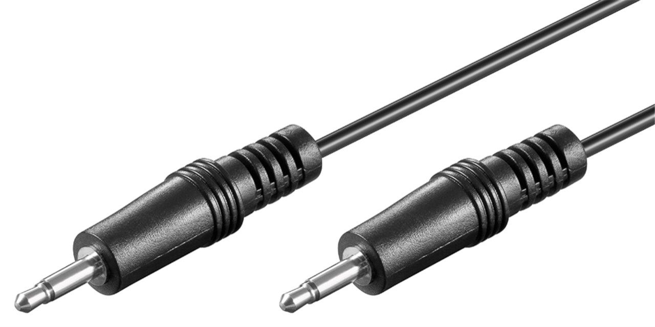 Goobay 3.5mm Audio Kabel - 1.5m - Zwart