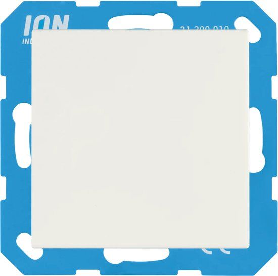 ION Industries Blindplaat V1/J1 - Mat Wit - 71mm