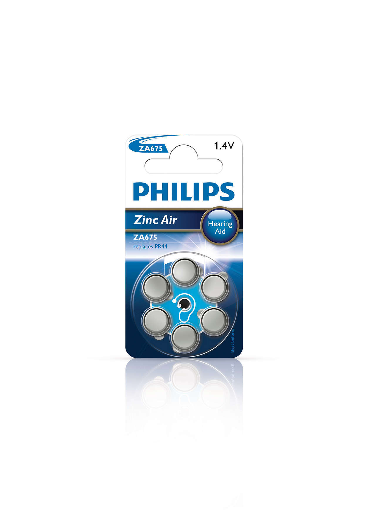 Philips Minicells Batterij ZA675B6A/00