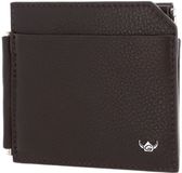 Golden Head Leren kaarthouder geldclip Capri Clip-Scheintasche 1960 Dunkelbraun donkerbruin