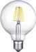 TRIO Ledlamp Globe E27 8w 2700k 806 Lumen Dimbaar Transparant