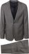 Suitable Faux Uni Kostuum Wol Grijs - Maat 54 - Heren