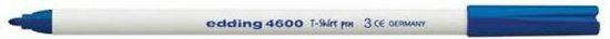 edding 4600 textielpen blauw 10ST 1 mm