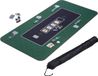 Merkloos Relaxdays pokerkleed 180 x 90 cm