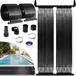 Panneau solaire XL - Longueur 500–600 cm - Largeur 75 cm - PE - Pose au sol