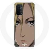 Maniacase Etui voor Oppo A74 5G Annie Aanval van de Titanen Manga