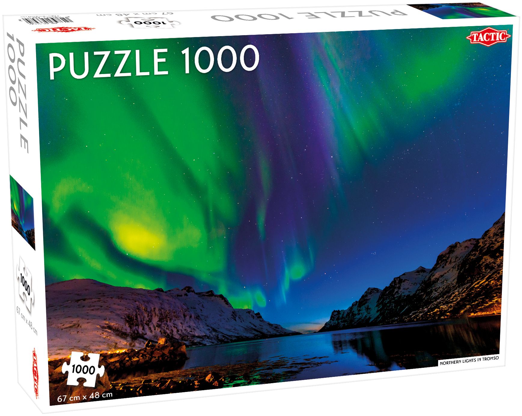 Tactic Around the World, Northern Stars: Northern Lights in Tromso - 1000 stukjes