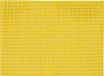 Merkloos Placemats - geel - 1x stuks - geweven - 45 x 30 cm - onderleggers - tafeldecoratie