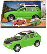 Toi Toys Speelgoed Auto met Surfboard - Groen