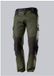 BP Werkbroek 1826-033 Mannen Katoen Olive/Schwarz Maat 64