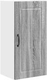 vidaXL Wandkast PORTO Grijs Sonoma 40 x 31 x 80 cm Bewerkt hout