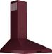 Wiggo WE-E643R(RB) - Wandschouw Afzuigkap - 60cm - Rood