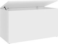 vidaXL Opbergkist 84x42x46 cm bewerkt hout wit