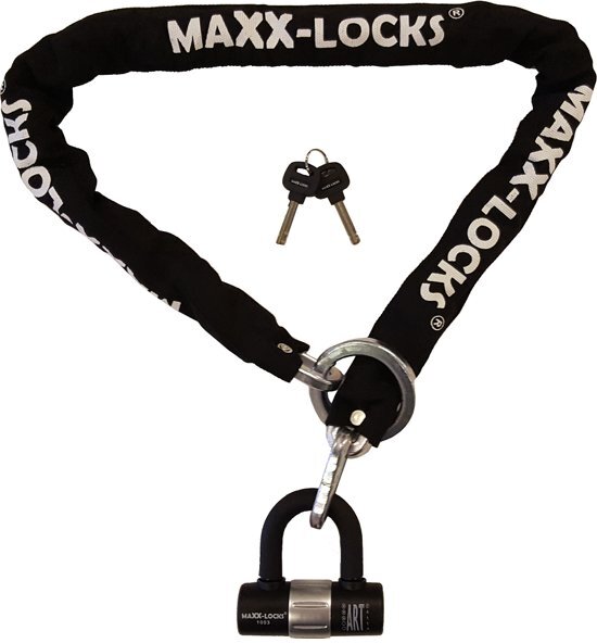 Maxx-Locks Scooterslot / Brommerslot ART 3 Kettingslot + Loop - 120cm