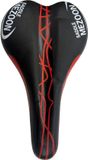 HBS Fietszadel 26 & 24 Inch – Zwart & Rood | Comfortabel & Duurzaam