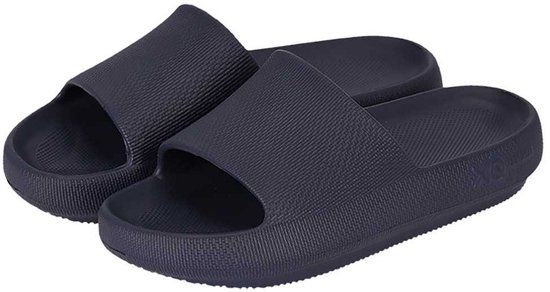 Morethansocks Flops kids Badslippers Marine blauw