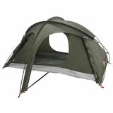 vidaXL Trekkingtent - Leger groen - 2-persoons