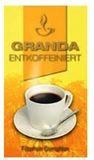 Granda - Cafeïnevrije Gemalen Koffie - 500g