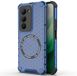 Techsuit - HoneyComb Shield MagSafe - Xiaomi Redmi 15 4G / Redmi 15 5G - Blue