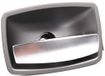Taros Trade 59-0315-R-64863 deurgreep voor of achter, chroom/zwart