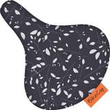 BikeCap Zadelhoes Grey Leaves