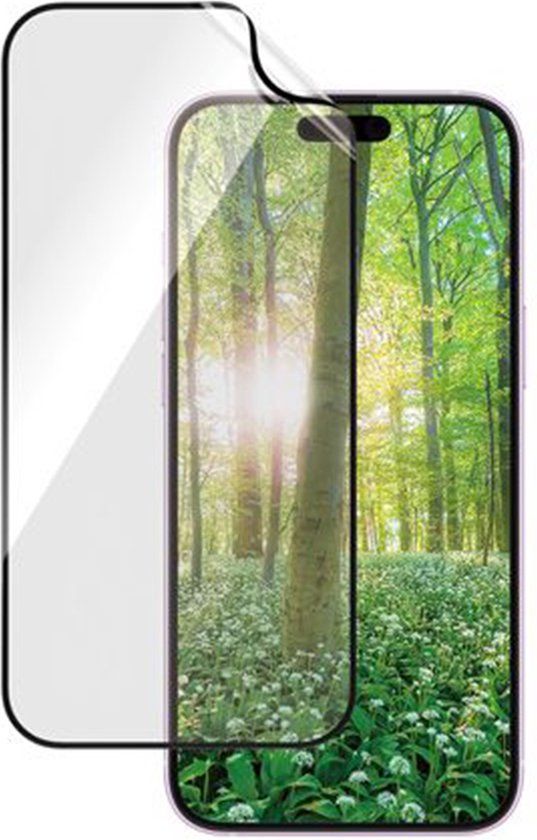 PanzerGlass Screen Protector Geschikt voor Apple iPhone 16 Plus UWF Matrix Olie en Krasbestendig, Transparant