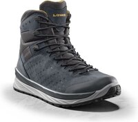 Lowa Malta GTX Mid Heren Wandelschoenen - Steel-Blue - Maat 44,5