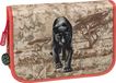 BRUNNEN Trousse "Panther" Safari World | 2 rabats, marron