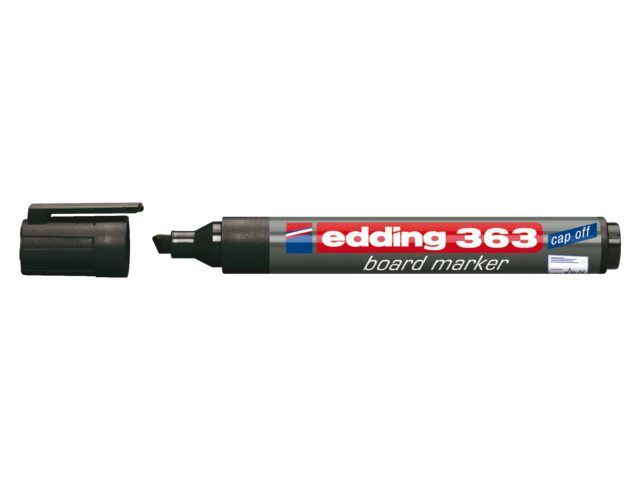 Edding e-363 Markeerstiften - zwart, grijs
