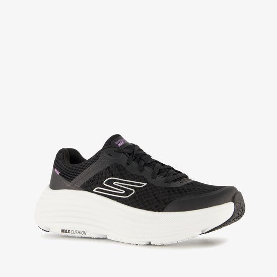 Skechers Max Cushioning Endeavour dames sneakers zwart - Maat 40 - Uitneembare zool