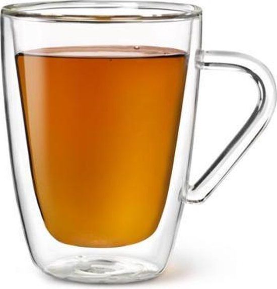 Luigi Bormioli Dubbelwandig Thee Glas - 32 cl - Set van 2