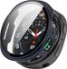 Wigento Samsung Galaxy Watch 9 8 40mm Beschermhoes + Beschermglas H9 Kunststof