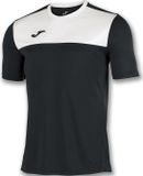 Joma Winner Shirt Korte Mouw Heren - Zwart / Wit | Maat: M