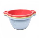 Ecoplast Ronde kunststof wasmand met handgrepen, 17 l, wit, 26 x 27,5 x 20 cm