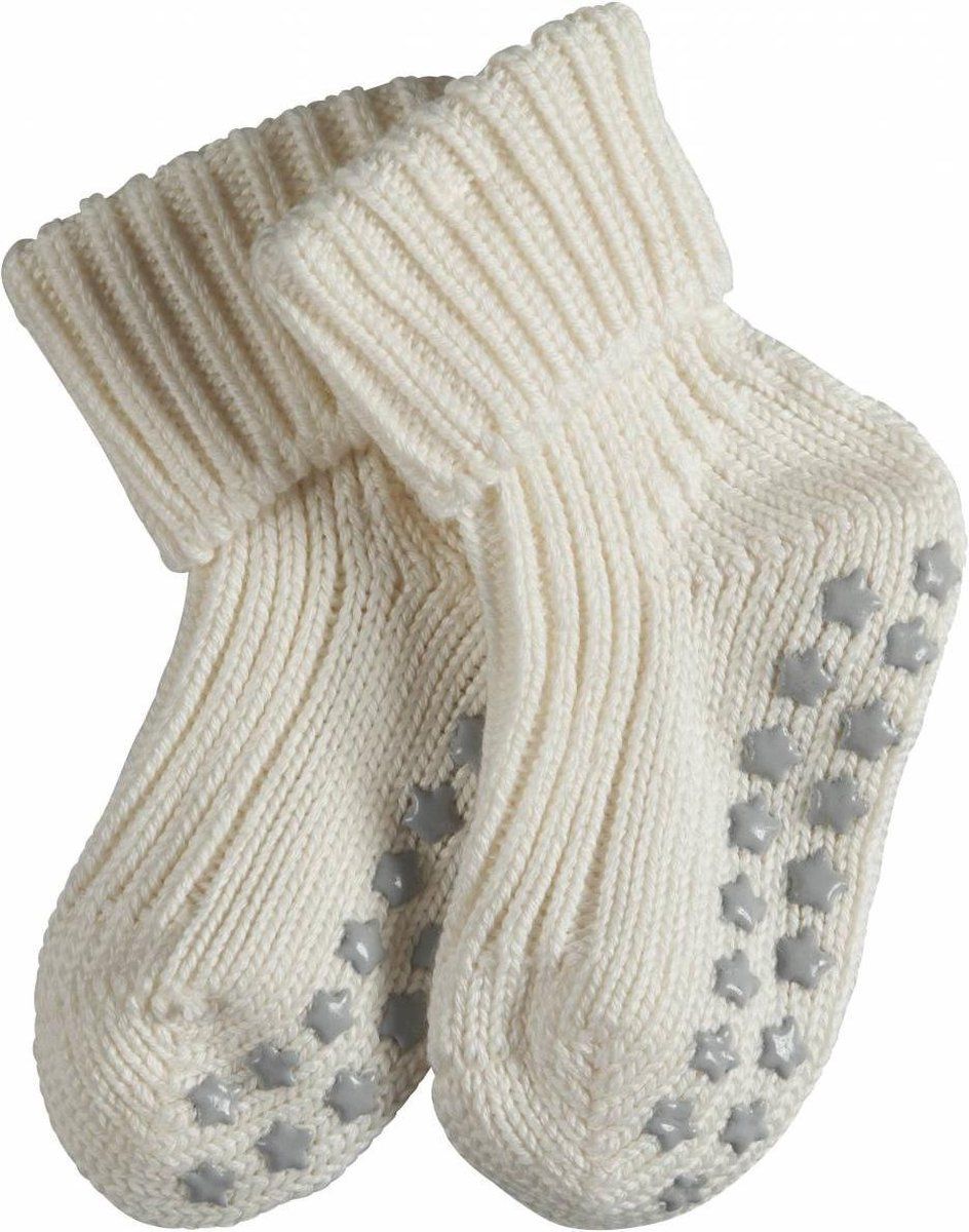Falke Catspads Cotton Babysokken - Offwhite - Maat 74-80