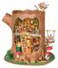 StarTech Sprookjesachtig boomhuis - Miniatuurhuis om zelf te bouwen - LED-verlichting - Hout - 275 onderdelen - Schaal 1:18 - Vanaf 14 jaar - Decoratie voor thuis