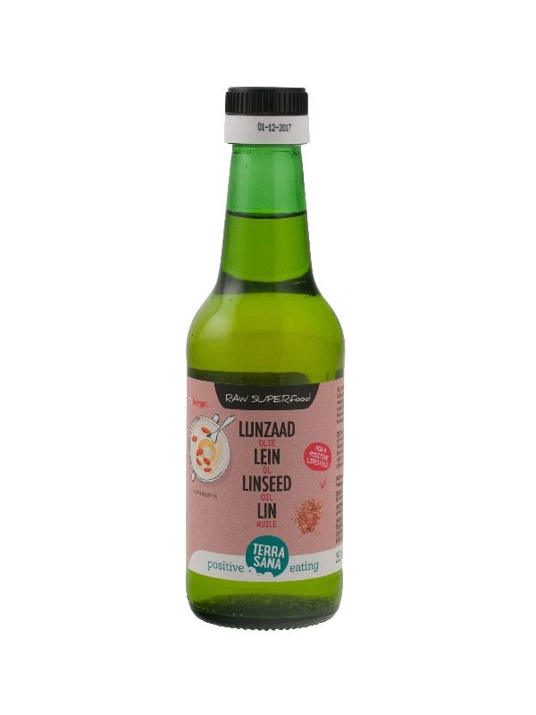 TerraSana Lijnzaadolie koudgeperst 250 ML