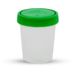 WTD Deutschland Set van 30 opslagbekers (125 ml) met groene deksels