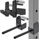 Solidchoice - J-Hooks pour rack à squat/power avec support pour disques de poids