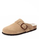 Tamaris Leren muiltjes 1-27601-45 341 Vrouwen Warme Voering M2760044 Beige
