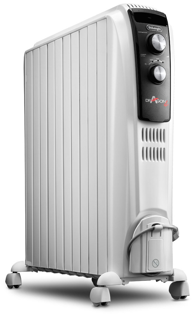 De'Longhi Dragon4 TRD4 1025 - Elektrische Kachel - 2500W - Wit