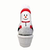 Famanu - Housse de protection hivernale en non-tissé pour plantes - Protège du gel et de la neige - Blanc 1 pièce