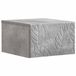vidaXL Wandgemonteerde Zijtafel Betongrijs 34,5 x 33 x 20 cm