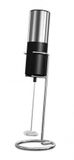 Kitchen Cook KFOAM Mousseur à lait électrique portable Noir, Acier inoxydable